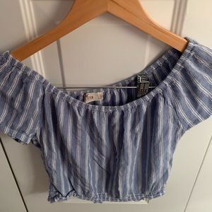 Rouched crop top